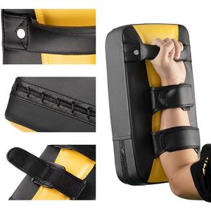 Coussinets de mise au point pour kickboxing martial avec logo personnalisé pour MMA Thai Kick Boxing Taekwondo Coussinets de cible factice pour la pratique du jeu de pieds - Product Image 6