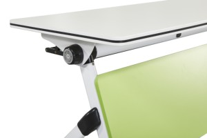 Bàn gỗ có thể gập lại 1.2m cho hai sinh viên Thiết bị Giáo Dục Đào Tạo hiện đại cho giảng dạy kết hợp nội thất trường học - Product Image 3