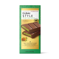 Chocolate con Leche Dulce de Alta Calidad Estilo Dubai, Caramelo Sólido, Chocolate Gourmet Premium, Delicioso Sabor