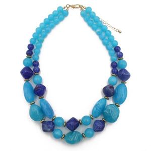 Collar de Cuentas en Forma de Bola de Resina, Joyería de Moda Hecha a Mano de Alta Calidad para Mujeres y Unisex, para Fiestas, de la India, Venta al por Mayor - Product Image 4