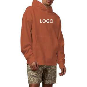 Logo personnalisé Sweats à capuche pour hommes coupés et cousus au prix d'usine du fabricant Meilleur matériel pour les sweats à capuche pour hommes - Product Image 2