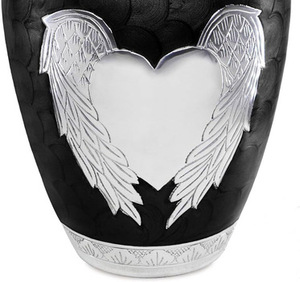 Urnes funéraires modernes faites à la main en céramique naturelle de style américain pour cendres masculines et féminines - Prix de gros pour commémoration et inhumation - Product Image 5