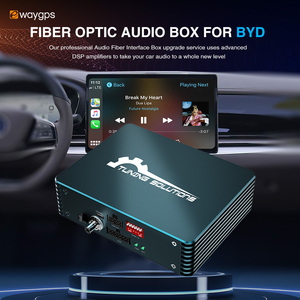 Ewaygps เครื่องเสียงระบบสเตอริโอรถยนต์ขายดีติดอันดับ DSP กล่องไฟเบอร์ออปติกอีเทอร์เน็ตสำหรับ BYD Tang Han Song qin PLUS - Product Image 2
