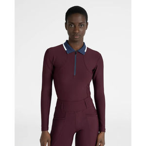 Camiseta de equitación transpirable y ligera, de tejido elástico que absorbe la humedad, para mujer, para uso diario. - Product Image 4