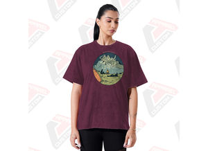 เสื้อยืดผ้ายีนส์ผ้าลูกฟูกสำหรับผู้หญิงผ้าเดนิมผ้าลูกฟูกผ้าฝ้าย100% นุ่มสวมใส่สบายทันสมัยเป็นมิตรกับสิ่งแวดล้อม - Product Image 5