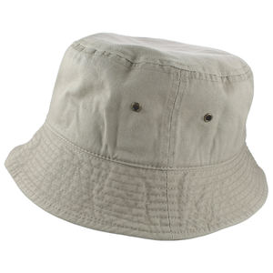 Chapeau seau d'été unisexe en popeline de coton de couleur unie pour femmes arcs pour la pêche à la plage en plein air décontracté ski fête voyage usage quotidien - Product Image 1