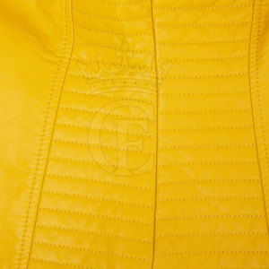 Diseñe sus propias chaquetas de cuero a la moda Chaqueta de cuero de mujer de alta calidad al mejor precio Chaqueta de cuero de manga larga - Product Image 5