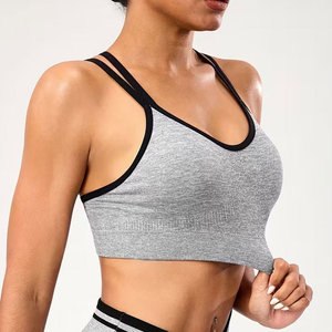 Fashionable New Design Top Quality <b>Women</b> Yoga <b>Set</b> Light <b>Weight</b> Breathable Polyester Material Made <b>Women</b> Yoga <b>Sets</b> - Product Image 5