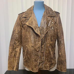 Veste en cuir pour femme avec logo personnalisé Prix de gros Nouvelle mode Veste en cuir pour femme Vestes en cuir de haute qualité - Product Image 1