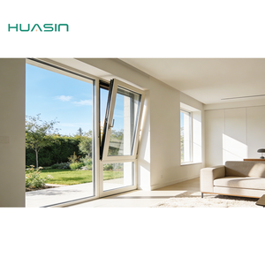 <span class=keywords><strong>Fenêtre</strong></span> en aluminium Huasin NFRC à haute efficacité énergétique avec <span class=keywords><strong>isolation</strong></span> thermique performante et résistance aux intempéries extrêmes - Product Image 5