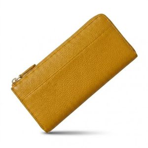 กระเป๋าสตางค์ทรงบางรูปตัว L หนังวัวแท้พร้อมช่องใส่บัตร - Product Image 6