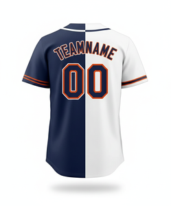 Best Selling <b>Men's</b> Baseball Uniform Sets 100% Polyester Quick Dry Crew Neck Breathable Sportswear Customized Logo Team Wear - Product Image 3