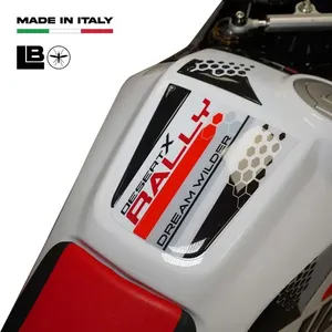 Adesivi 3D Personalizzati per Serbatoio Moto, Compatibili con Ducati DesertX Rally, Logo e Decorazione - Product Image 2