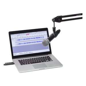 Samson Hx01 Handheld <b>Wireless</b> <b>Microphone</b> Kit With Usb Receiver And Mic Stand For Live Performance And Recording - Product Image 6