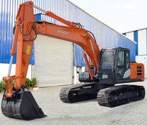 Excavatrice sur chenilles Hitachi PC200 d'occasion en gros, mini, petite, 220, 38 tonnes, moteur Kawasaki, engrenage, roulement, pompe, moteur, godet de 0,2 m - Product Image 1