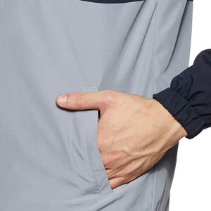 Ensembles de survêtements de sport en gros pour hommes – Survêtement en nylon avec veste zippée et pantalon de jogging – Veste coupe-vent pour hommes 2026 - Product Image 6