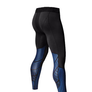 MMA Rash Guard Collants de sport à compression pleine longueur Respirant Séchage rapide Spandex/Polyester avec impression personnalisée Taille élastique - Product Image 2
