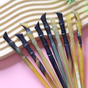 กิ๊บติดผมทำจากเขาควายขัดเงาสำหรับผู้หญิง ไม้จัดแต่งทรงผมจากเขาควาย อุปกรณ์เสริมจากธรรมชาติ - Product Image 1