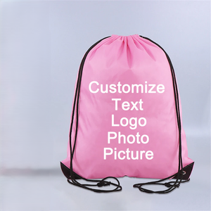 Fully Customized Wholesale Supplier Sports Gym Drawstring <b>Backpack</b> <b>Small</b> Drawstring Bag Gym Bags in Multiple Colors - Product Image 5