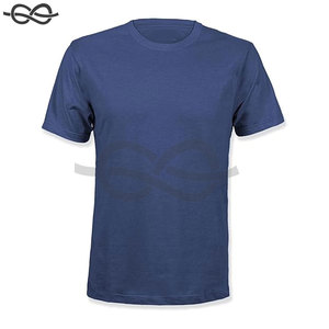 เสื้อยืดผู้ชายคอตตอนผสมโพลีเอสเตอร์ทรงปกติ หนานุ่ม สไตล์วินเทจ เรียบง่าย สตรีทแวร์ คอกลม ทอเนื้อผ้าระบายอากาศดี ซักย้อมสีแบบแอซิดวอช  ขายส่ง - Product Image 2