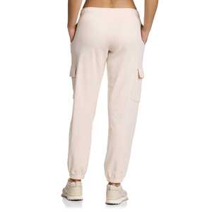 Pantalon Cargo d'entraînement taille moyenne pour femmes pantalon de jogging ample pantalon de survêtement plat Baggy pour Fitness entraînement de gymnastique course Fitness - Product Image 3