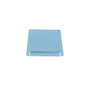 Placa frontal de panel de metal personalizada al por mayor con recortes de conector para terminales de automatización de Centralita y aplicaciones de caja de control - Product Image 1