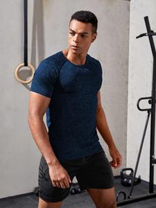 Camiseta Deportiva de Verano para Hombre, Personalizada al por Mayor, 100% Algodón, de Alta Calidad, para Gimnasio y Deportes, con Logotipo - Product Image 5