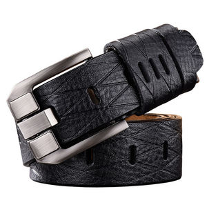 Cintura in Pelle Leggera e Resistente da Uomo <span class=keywords><strong>Strage</strong></span> Clothing LB-0999 con Fibbia Personalizzabile e Finitura Liscia per Abbigliamento Formale/Casual - Product Image 1