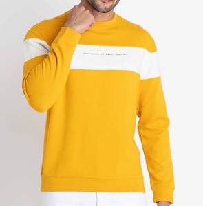 Pullover Cotton <b>Blended</b> Men Sweatshirts Apparel Clothing Men Sweatshirts Customized Men Sweatshirts - Product Image 3