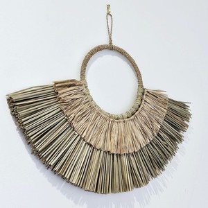 Artesanías colgantes de alta calidad de fibra de algas marinas, arte tejido de fibra de algas marinas, ideas de decoración de pared con colgantes de paja - Product Image 6