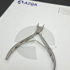 Cortaúñas de Punta Fina de Acero Inoxidable, Herramienta Profesional de Manicura y Pedicura para el Cuidado de las Uñas en Salón - Product Image 6