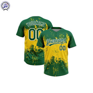 Vêtements de sport de plein air de haute qualité dernière conception hommes 2024 uniforme de Baseball professionnel maillot de Sublimation personnalisé - Product Image 3