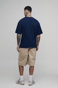 T-shirts imprimés graphiques de haute qualité en jersey polyester/coton respirant de 300 grammes pour hommes, vêtements décontractés de rue - Product Image 6