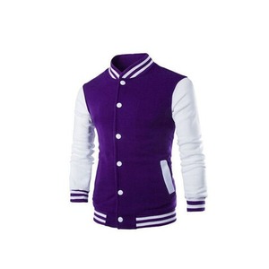 New Arrival Fashionable Professional Quality Winter Top Trend Streetwear Outwear Sport Wear Breathable <b>Canvas</b> Front Men Varsity - Product Image 3