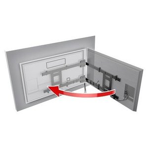 Soporte de Pared para TV Black Flag VESA 600 X 400, Soporte para Televisores de hasta 70 kg, Modelo 480872 - Product Image 4