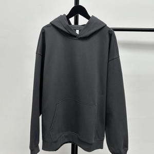 เสื้อฮู้ดดี้โอเวอร์ไซส์คุณภาพสูง น้ำหนัก 220 กรัม สีตามสั่ง ออกแบบโลโก้สำหรับผู้ชาย ผ้าฝ้าย 100% คุณภาพเยี่ยม 2 ชิ้น - Product Image 6