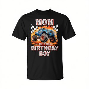 Maglietta Monster Truck per la festa di compleanno del figlio, idea regalo promozionale per la mamma - Product Image 2