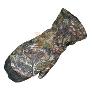 ถุงมือล่าสัตว์แบบกำหนดเองได้ ผลิตในปากีสถาน ถุงมือล่าสัตว์สีพื้น - Product Image 5