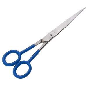 THT Wears Large Stainless Steel Hairdressing Scissors <b>Barber</b> Salon Cutting Shears Straight <b>Blade</b> Purple Coated Handles - Product Image 2