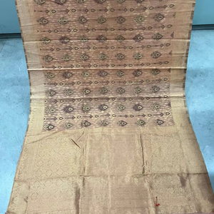 Sari Janaki Ikkat de Viscosa - Tradicional para Fiestas de Verano e Invierno, Sin Arrugas y Absorbente de Humedad - Product Image 1