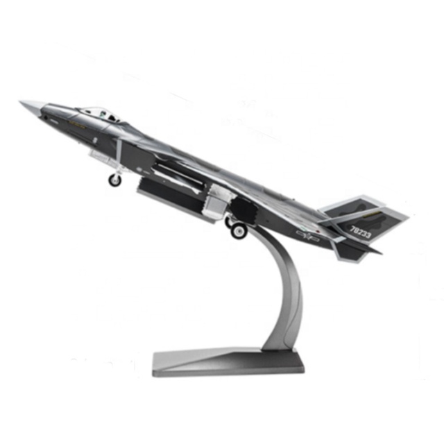 Fighter Aircraft Model Pendulum Simulation Bomber Toy Alloy Various Aircraft Souvenirs Pendulum Sample Custom OEM