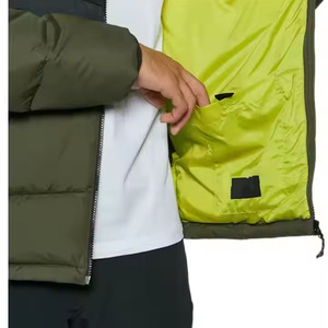 Vestes matelassées à bulles en nylon et polyester pour hommes Vestes matelassées à bulles softshell pour l'extérieur en hiver Vestes matelassées de qualité supérieure pour hommes - Product Image 5