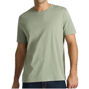 Camisetas de Cuello Redondo Holgadas y Cuadradas Hechas a Medida al por Mayor para Hombre, Ropa Deportiva, Ropa de Calle, Camisetas de Manga Corta Lisas para Hombre - Product Image 1