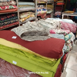 Tissu de bloc de main en gros 100% coton doux tissu de teinture naturelle pour la couture et les enfants pour rideaux oreillers robe, tissu indien - Product Image 5