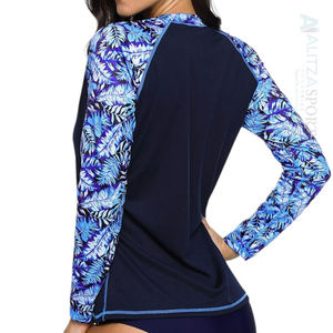 บราป้องกันผื่นแห้งเร็วน้ำหนักเบาของผู้หญิงสำหรับกิจกรรมชายหาดพิมพ์ลายด้วยแสง UV - Product Image 1