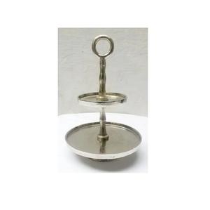 <b>3</b> <b>Tier</b> Metal <b>Cake</b> <b>Stand</b> Custom Design Aluminum Round Shape <b>Cake</b> <b>Stands</b> Plain Polished <b>Cake</b> Display Tool and Serving <b>Stand</b> - Product Image 2