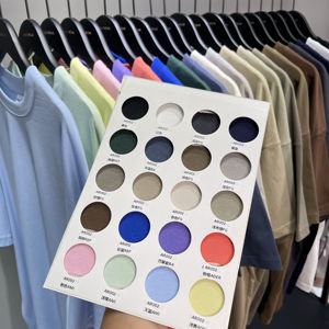 Camiseta Unisex Extra Grande de Alta Calidad, 230g, 100% Algodón Tejido, para Hombre, Hombros Caídos, Talla Grande, Lisa, Ajuste Holgado, Secado Rápido - Product Image 2