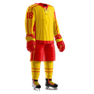 Nouvelle arrivée uniforme de hockey sur glace respirant à séchage rapide uniforme de hockey sur glace à quantité minimale de commande basse - Product Image 3