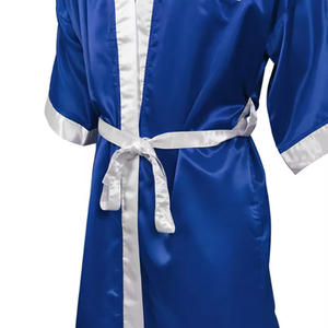 ชุดยูโดคิโมโนคุณภาพสูงสำหรับยิวยิตสูและมวยไทย ชุดมวยแบบยูนิเซ็กซ์  ชุดคลุมมวยแฟชั่นใหม่  รับสกรีนโลโก้ตามสั่งสำหรับผู้ชาย - Product Image 4