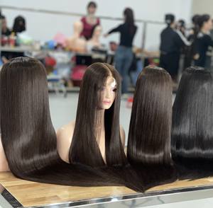 วิกผมต่อหนังแท้ติดลูกไม้คุณภาพสูงปิด HD วิกผมคน100% จากเวียดนาม - Product Image 3